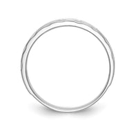 Load image into Gallery viewer, 14k White Gold AA Quality 1/10 carat Diamond Trio Ladies Complete Wedding Band
