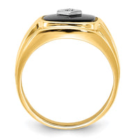 Load image into Gallery viewer, 14k VS Diamond men&#39;s ring
