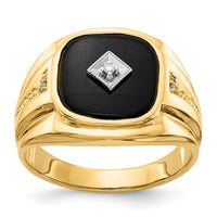 Load image into Gallery viewer, 14k VS Diamond men&#39;s ring
