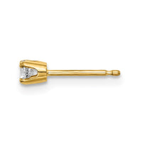 Load image into Gallery viewer, 14k Single Stud Diamond Earring
