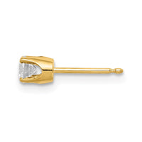 Load image into Gallery viewer, 14k Single Stud Diamond Earring
