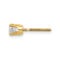 Load image into Gallery viewer, 14k Single Stud Diamond Earring
