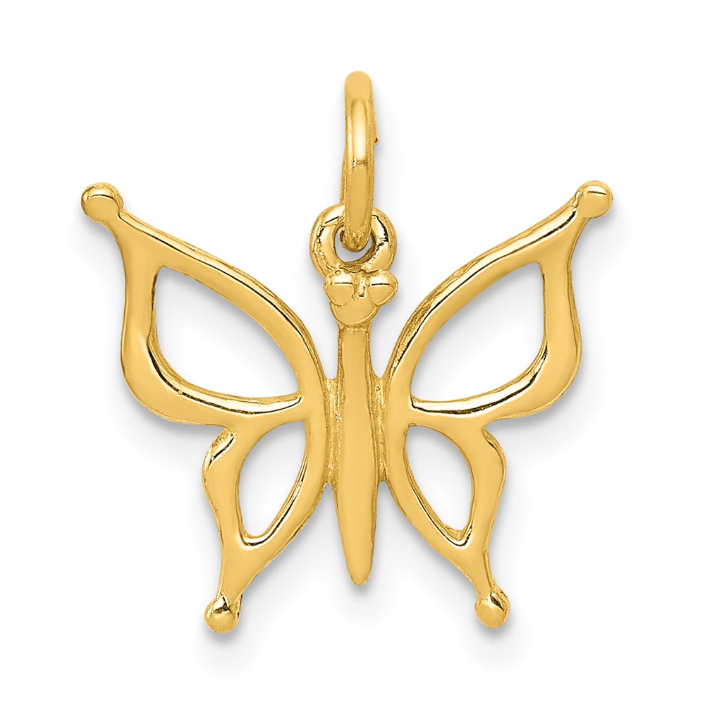 14k Butterfly Charm