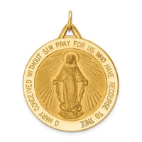 Load image into Gallery viewer, 14k Miraculous Medal Pendant
