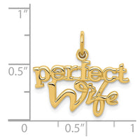 Load image into Gallery viewer, 14k PERFECT WIFE Charm
