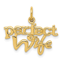 Load image into Gallery viewer, 14k PERFECT WIFE Charm
