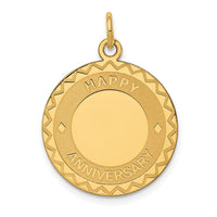 Load image into Gallery viewer, 14K HAPPY ANNIVERSARY Charm
