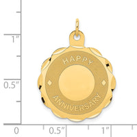 Load image into Gallery viewer, 14K HAPPY ANNIVERSARY Charm
