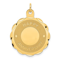 Load image into Gallery viewer, 14K HAPPY ANNIVERSARY Charm
