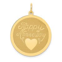 Load image into Gallery viewer, 14K Happy Anniversary Charm
