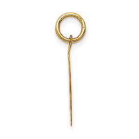 Load image into Gallery viewer, 14k Polished IT&#39;S A BOY Scalloped Disc Charm
