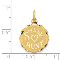 Load image into Gallery viewer, 14K SPECIAL AUNT Charm
