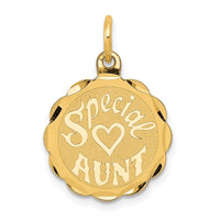 Load image into Gallery viewer, 14K SPECIAL AUNT Charm
