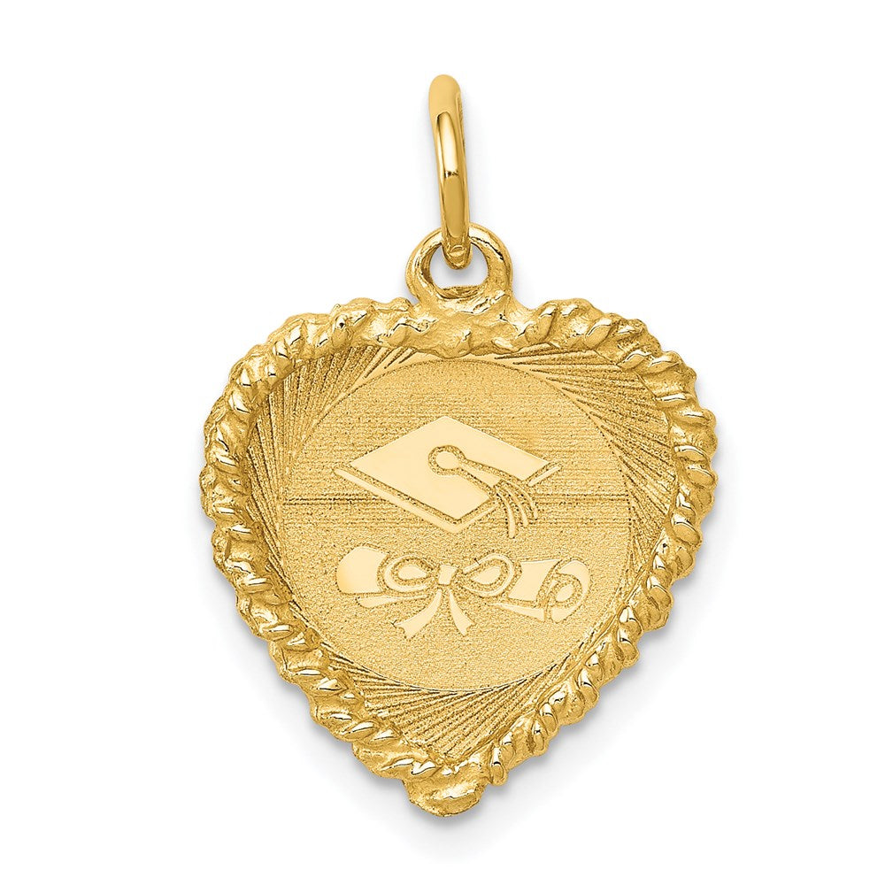 14k Graduation Cap Charm