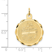Load image into Gallery viewer, 14k ON GRADUATION DAY with Diploma Charm
