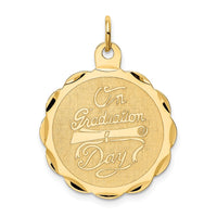 Load image into Gallery viewer, 14k ON GRADUATION DAY with Diploma Charm
