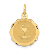 Load image into Gallery viewer, 14k Holy Communion Disc Charm

