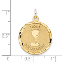 Load image into Gallery viewer, 14k Holy Communion Disc Pendant
