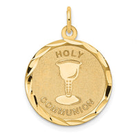 Load image into Gallery viewer, 14k Holy Communion Disc Pendant
