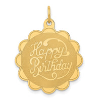 Load image into Gallery viewer, 14K HAPPY BIRTHDAY Charm
