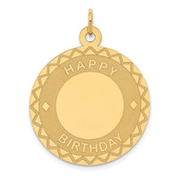 Load image into Gallery viewer, 14K HAPPY BIRTHDAY Charm
