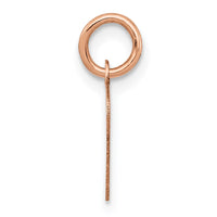 Load image into Gallery viewer, 14K Rose Polished Heart Shaped Disc Pendant
