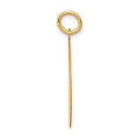 Load image into Gallery viewer, 14k Siberian Husky Disc Charm
