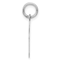 Load image into Gallery viewer, 14k White Gold Polished Musical Note Charm
