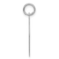 Load image into Gallery viewer, 14k White Gold Polished Engravable Golden Retriever Disc Charm
