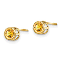 Load image into Gallery viewer, 14k Citrine Earrings - November
