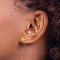 Load image into Gallery viewer, 14k Citrine Earrings - November

