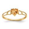 14k Citrine Birthstone Ring