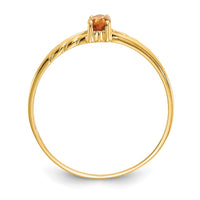 Load image into Gallery viewer, 14k Citrine Birthstone Ring

