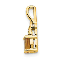 Load image into Gallery viewer, 14k Citrine and Diamond Pendant
