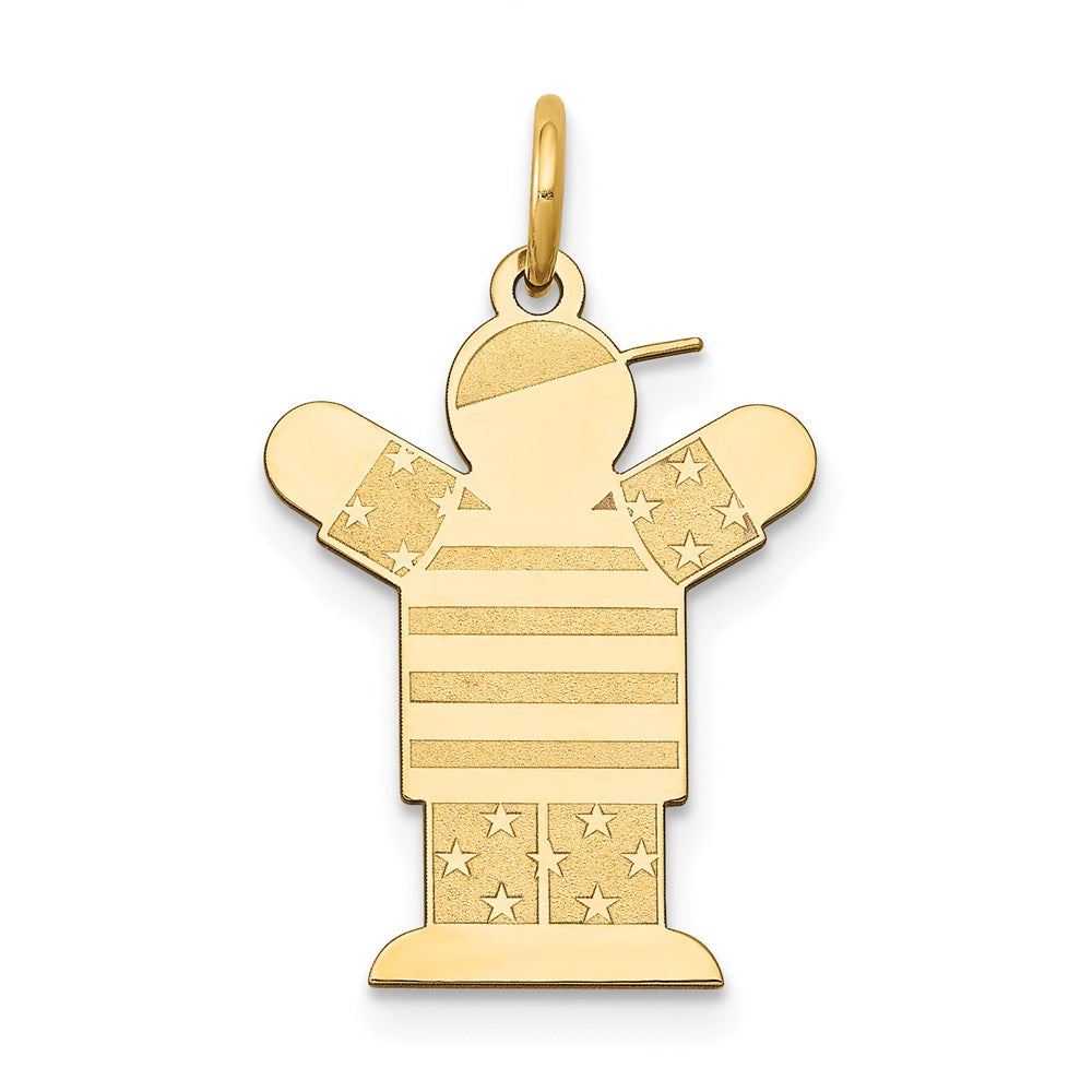14k Kid Charm