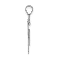 Load image into Gallery viewer, 14k White Gold VS Diamond Kid Pendant
