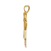 Load image into Gallery viewer, 14k AA Diamond Kid Pendant
