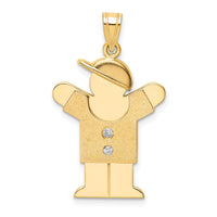 Load image into Gallery viewer, 14k VS Diamond Kid Pendant
