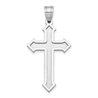 Load image into Gallery viewer, 14k White Gold Passion Cross Pendant
