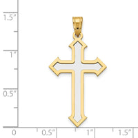 Load image into Gallery viewer, 14k Two-tone Passion Cross Pendant
