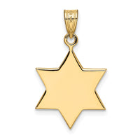 Load image into Gallery viewer, 14k Star of David Pendant
