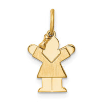 Load image into Gallery viewer, 14k Mini Girl Love Charm
