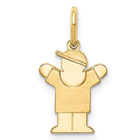 Load image into Gallery viewer, 14k Mini Boy Love Charm
