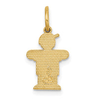 Load image into Gallery viewer, 14k Mini Boy Hugs Charm
