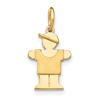 Load image into Gallery viewer, 14k Mini Boy Hugs Charm
