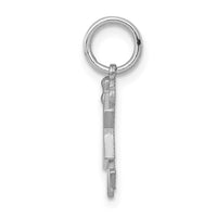 Load image into Gallery viewer, 14k White Mini Girl Joy Charm
