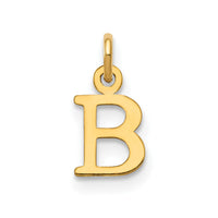 Load image into Gallery viewer, 14ky Cutout Letter B Initial Pendant
