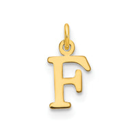 Load image into Gallery viewer, 14ky Cutout Letter F Initial Pendant
