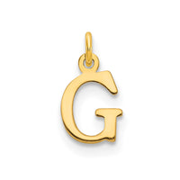 Load image into Gallery viewer, 14ky Cutout Letter G Initial Pendant
