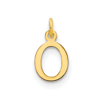 Load image into Gallery viewer, 14ky Cutout Letter O Initial Pendant
